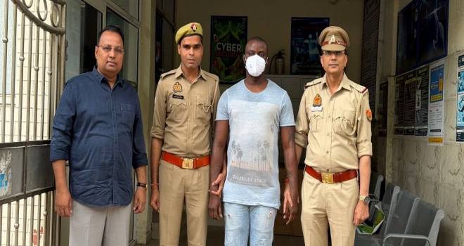 A 38-year-old Nigerian national has been arrested in Faridabad, Haryana, India for allegedly cheatin...