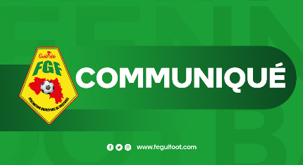The Guinean Football Federation (FGF) has informed the national and international public that it has...