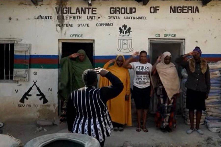 Christian and Muslim women unite to form vigilante group in Jos, patrol streets at night to combat c...