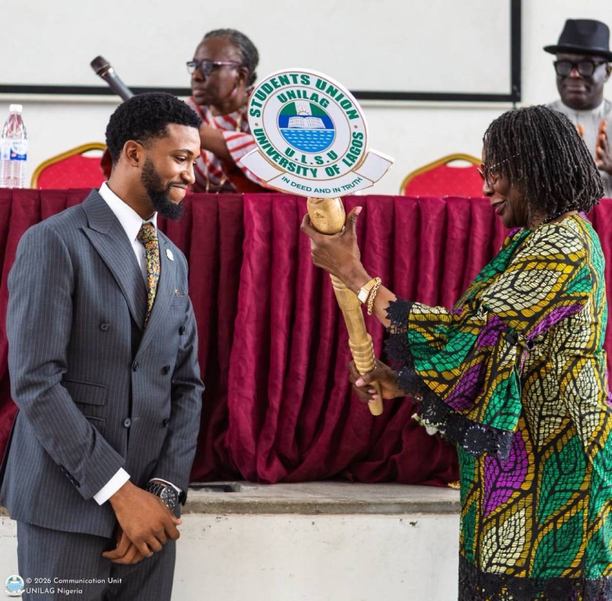UNILAG has ended 10-year SUG suspension, inaugurates Bolaji Akinpelu as new SUG President