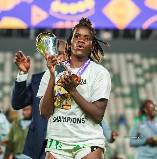 Happy birthday to Super Falcons' player Esther Okoronkwo ๐๐๐ณ๐ฌโค๏ธ