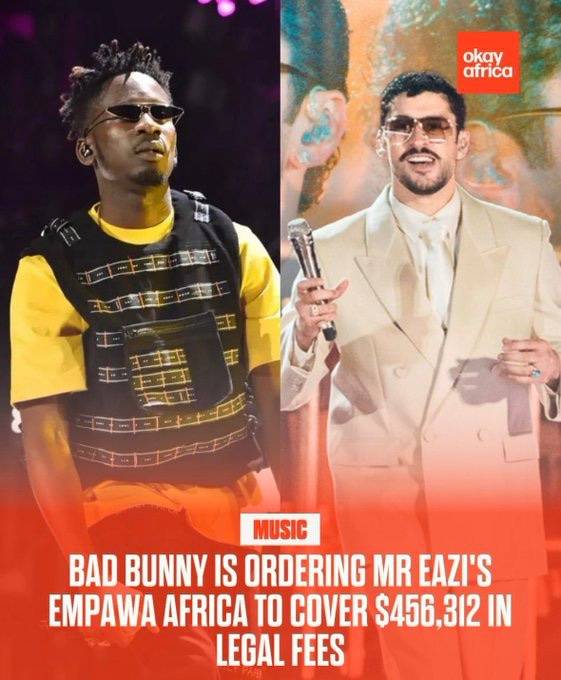 Following their victory in the copyright case involving Joeboy’s “Empty My Pocket” Bad Bunny and his...
