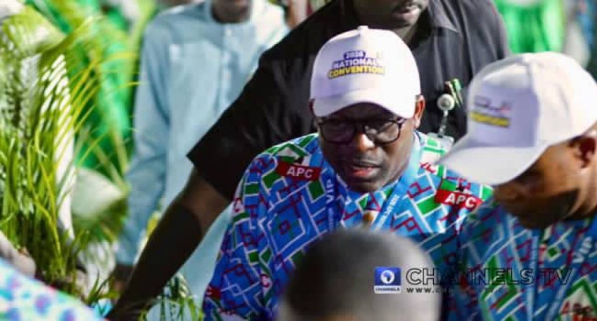 Rivers State governor, Siminalayi Fubara, attended his first APC National Convention since leaving t...