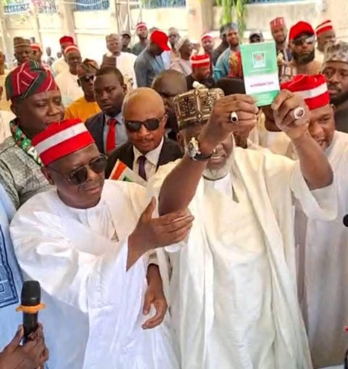 Nasir Yusuf Gawuna, the former Deputy Governor of Kano State, has officially joined the ADC today.