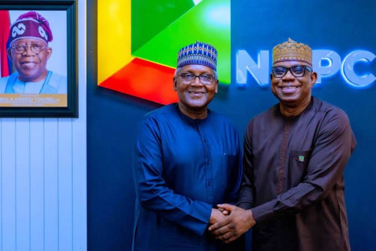 NNPCL has raised its crude oil supply to the Dangote Petroleum Refinery for May loading to seven car...