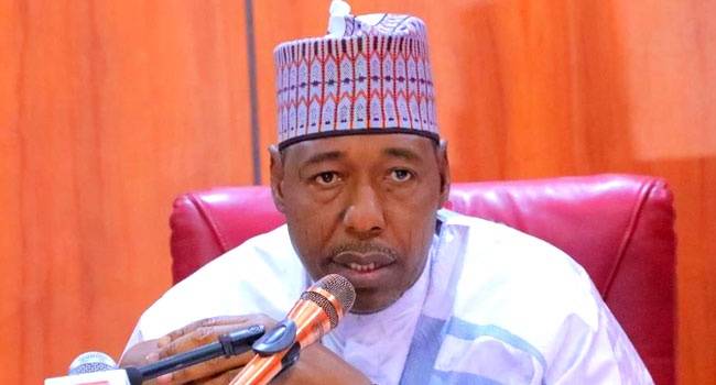 Borno State Governor, Babagana Zulum, has donated ₦150 million to the families of three military off...
