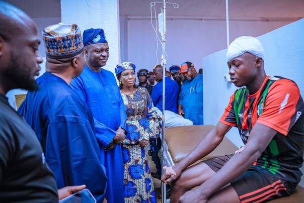 APC National Chairman Visits Victims of Angwan Rukuba Attack at Jos University Teaching Hospital