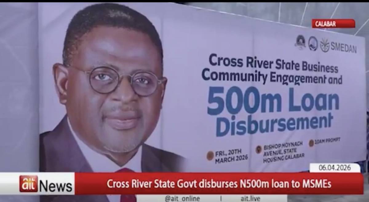 Cross River State Government disburses N500 million loan to MSMEs