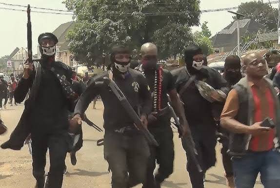 The Anambra State Police Command raises alarm over unidentified masked security operatives escorting...