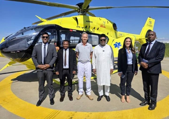 NIGERIA HAS COMPLETED PLANS TO ACQUIRE HELICOPTER FOR EMERGENCY HEALTH CARE SERVICES