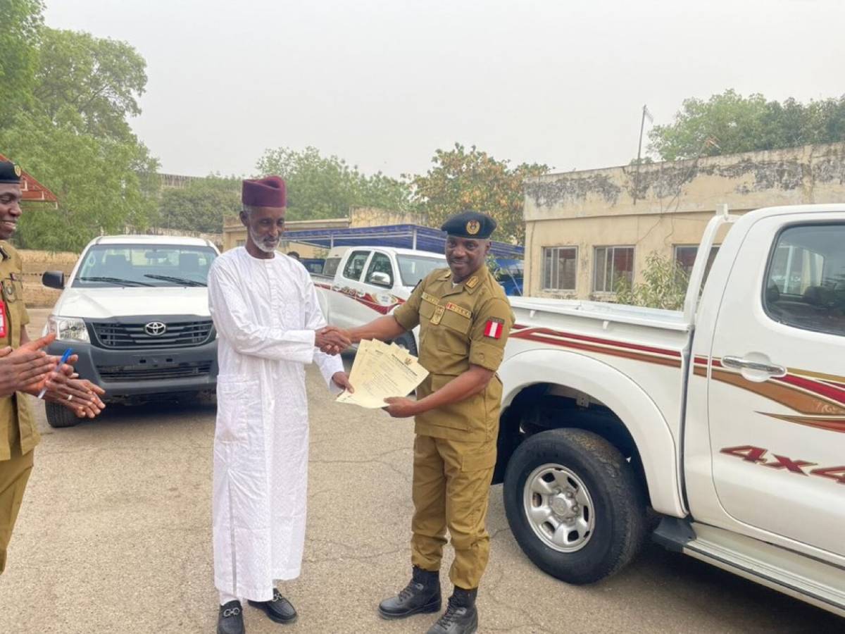Kano State Government government donates three vehicles to NDLEA to strengthen fight against drug ab...