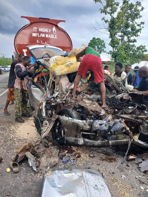Four people died and several injured in Calabar–Ikom highway accident in Cross River State