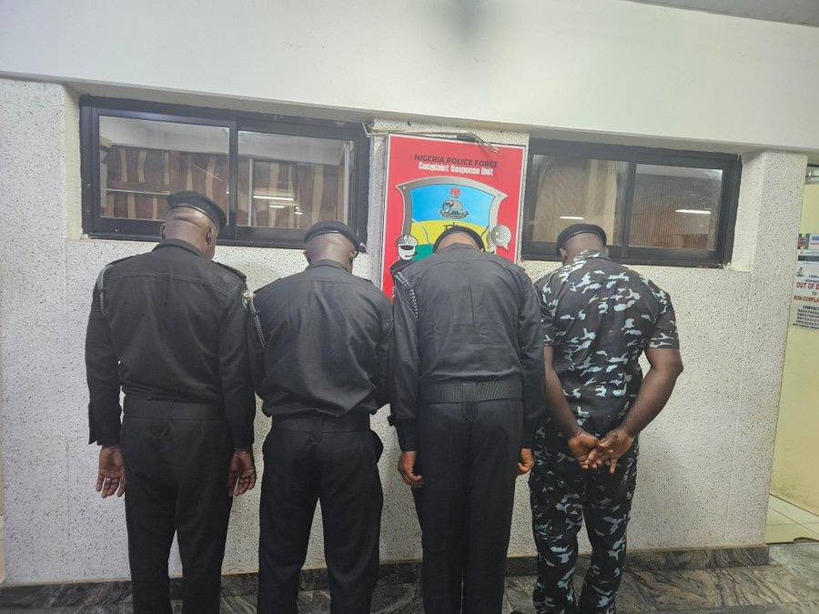 Lagos state police arrest officers in viral video assaulting a young man