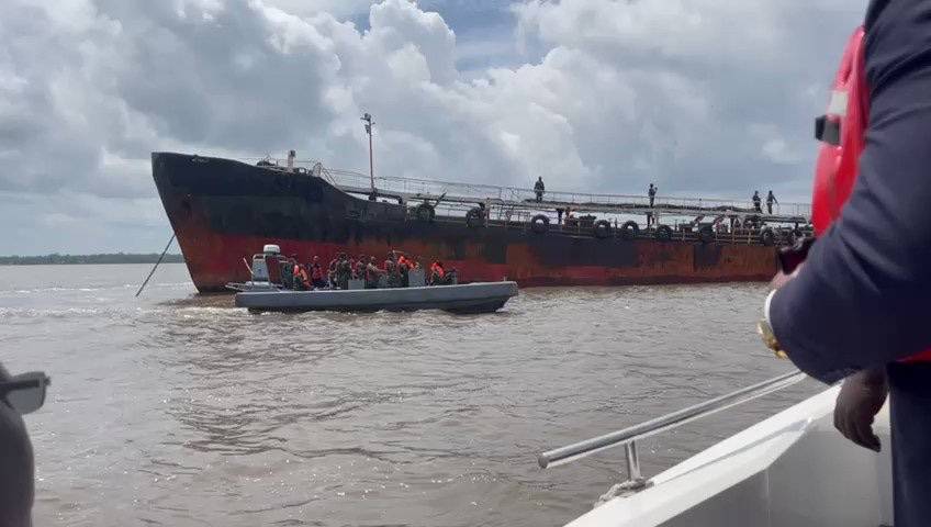 Joint Task Force South Operation Delta Safe. Intercepts Vessels With Illegal Crude Oil Worth $300,0...