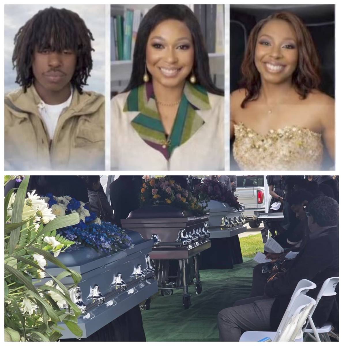 Nigerian woman and her two children who lost their lives in Road crash have laid to rest in US