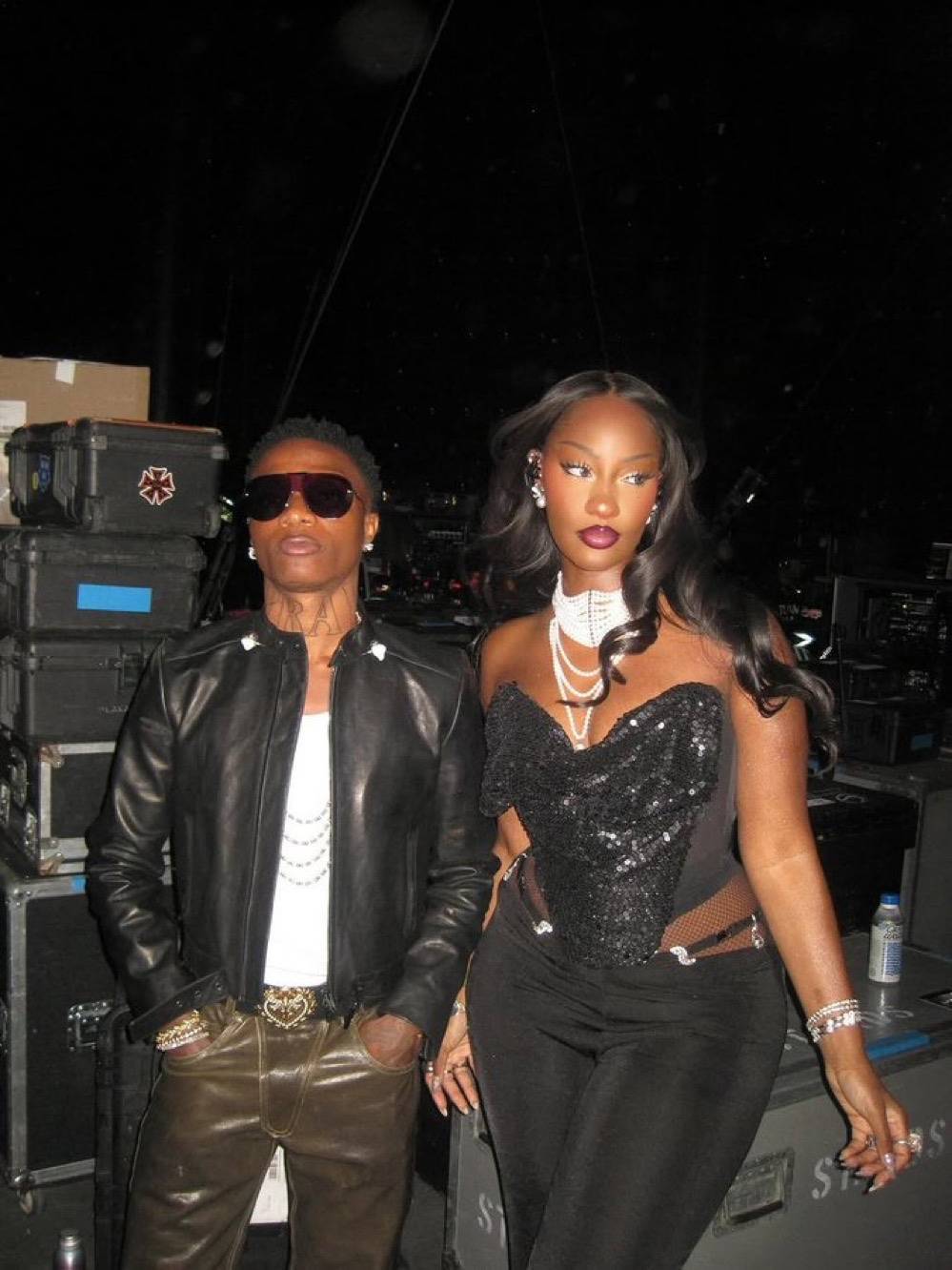 Wizkid and tems in new photo