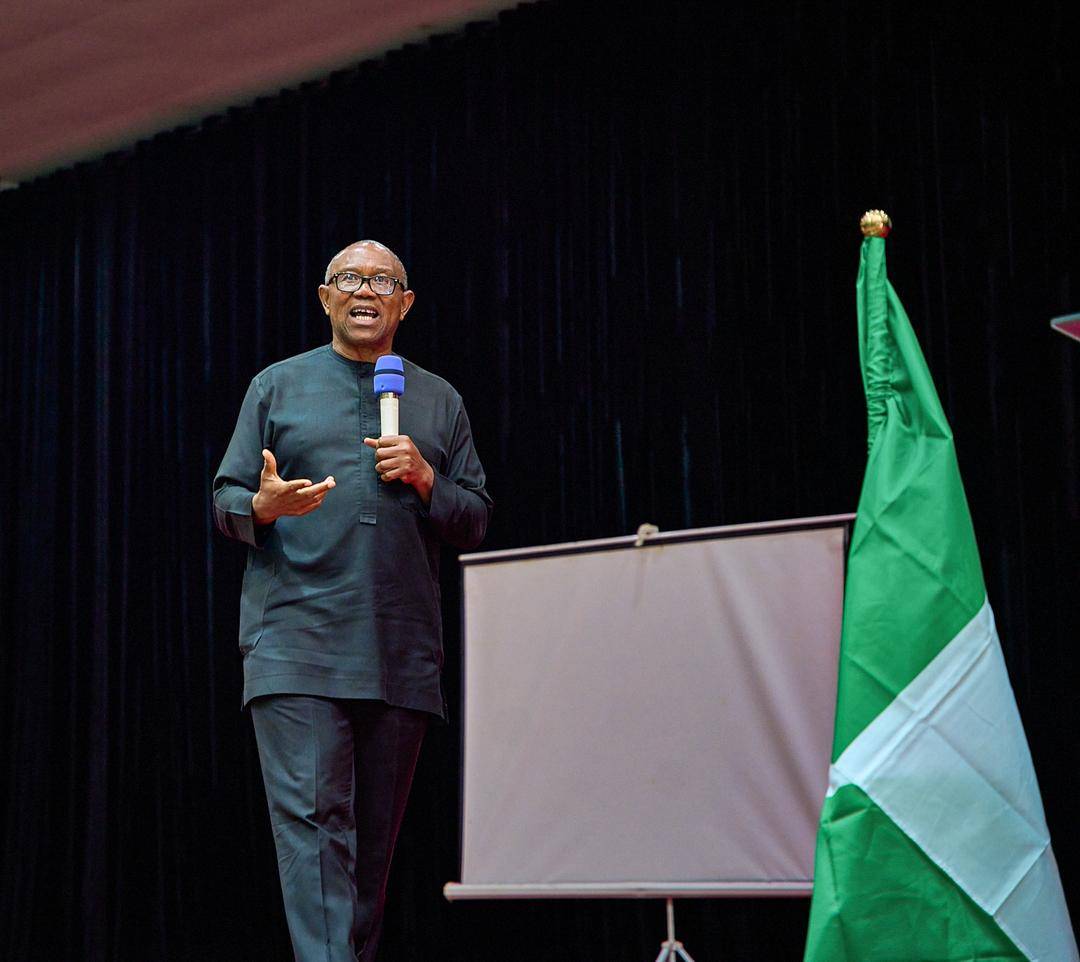 Peter Obi vows to declare war on terrorists if elected president in 2027