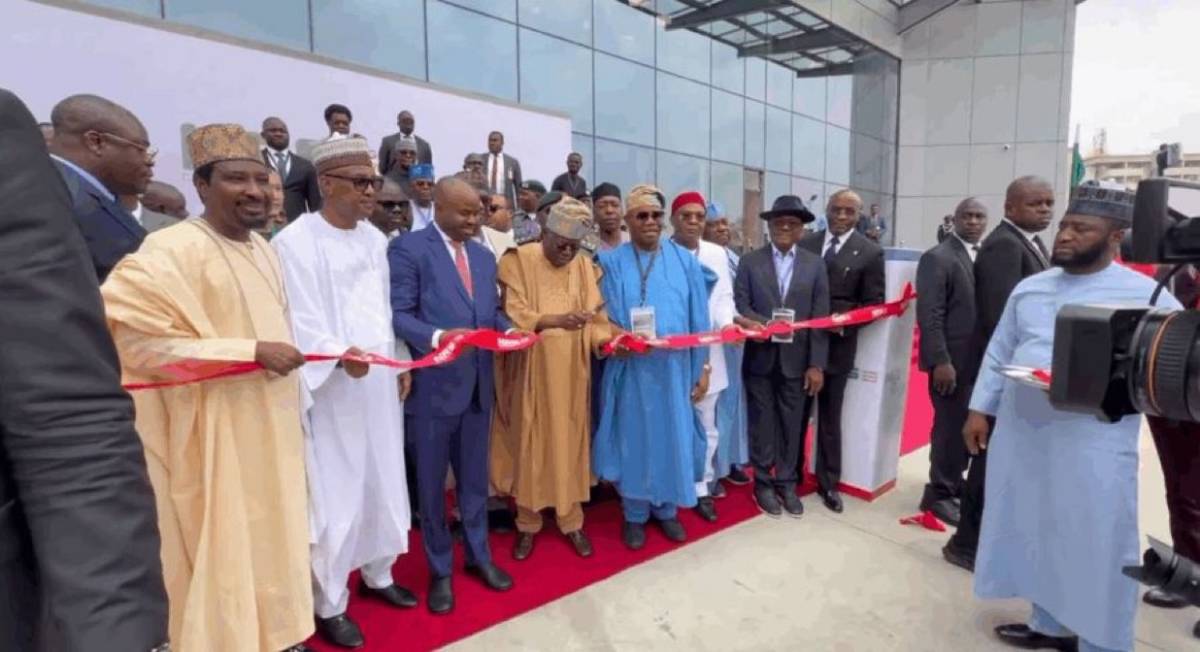 President Bola Tinubu today officially commissioned the new Corporate Headquarters of the Nigeria Re...