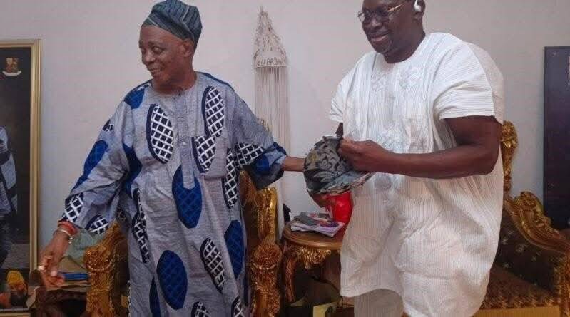 Former Ekiti State Governor, Ayodele Fayose, was in a closed-door meeting for about 30 minutes with...