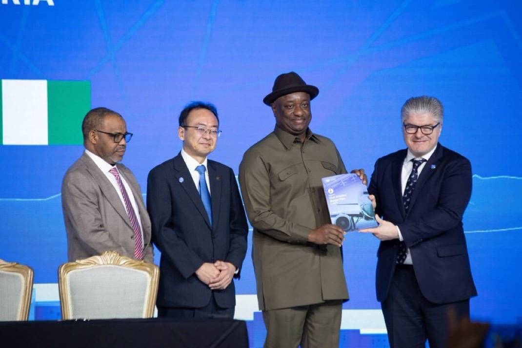 Minister of Aviation and Aerospace Development, Festus Keyamo has officially received Nigeria’s Civi...