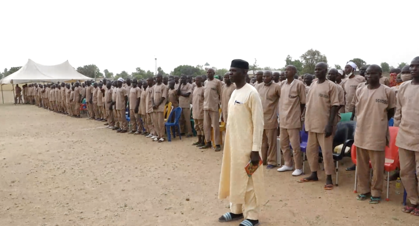 Over 700 Repentant Terrorists Set For Reintegration Into Nigerian Society.

Source: AIT report