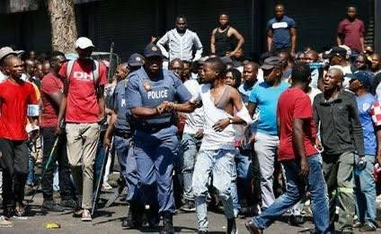 Two Nigerians Amaramiro Emmanuel and Ekpenyong Andrew killed in South Africa as xenophobic tensions...
