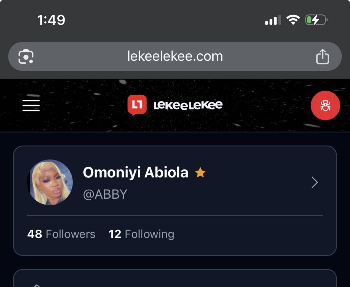 Thanks @lekeelekee for this recognition am excited and I don’t take it for granted
Let do more toge...