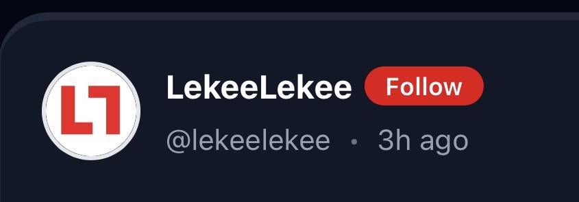 I like this new feature,where follow is be side creator’s profile 👌 thanks @lekeelekee teams for th...