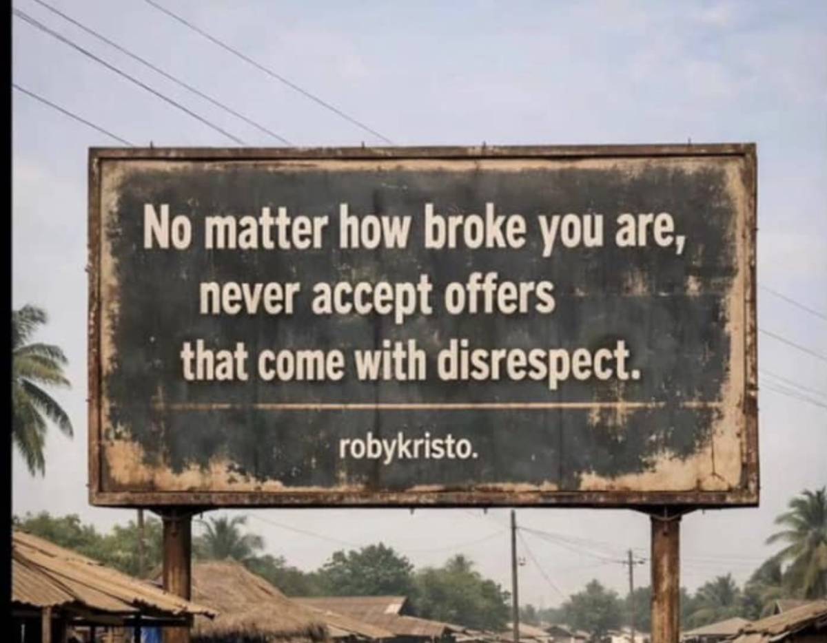 What is your opinion on this let rub mind my Lekeefam ???
Mine is ๐ respect will not put food on th...