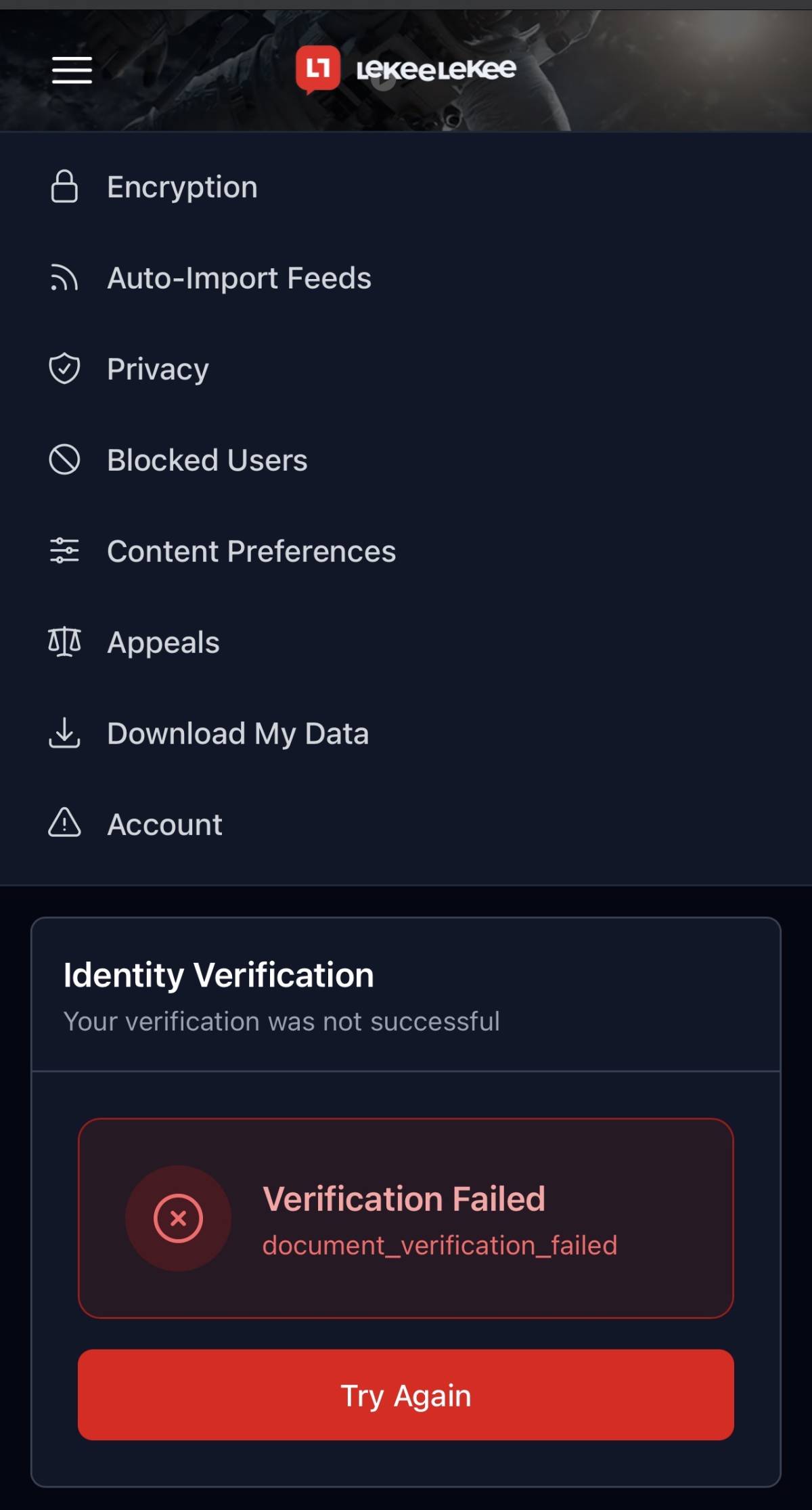 @lekeelekee 👇this is what my verification shows in my first attempt and that was one week ago and s...