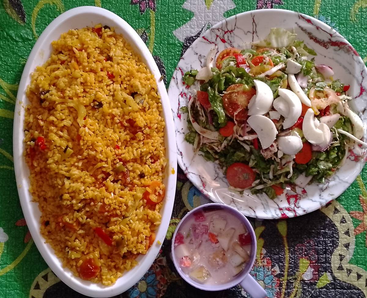 Look after your self, eat healthy...