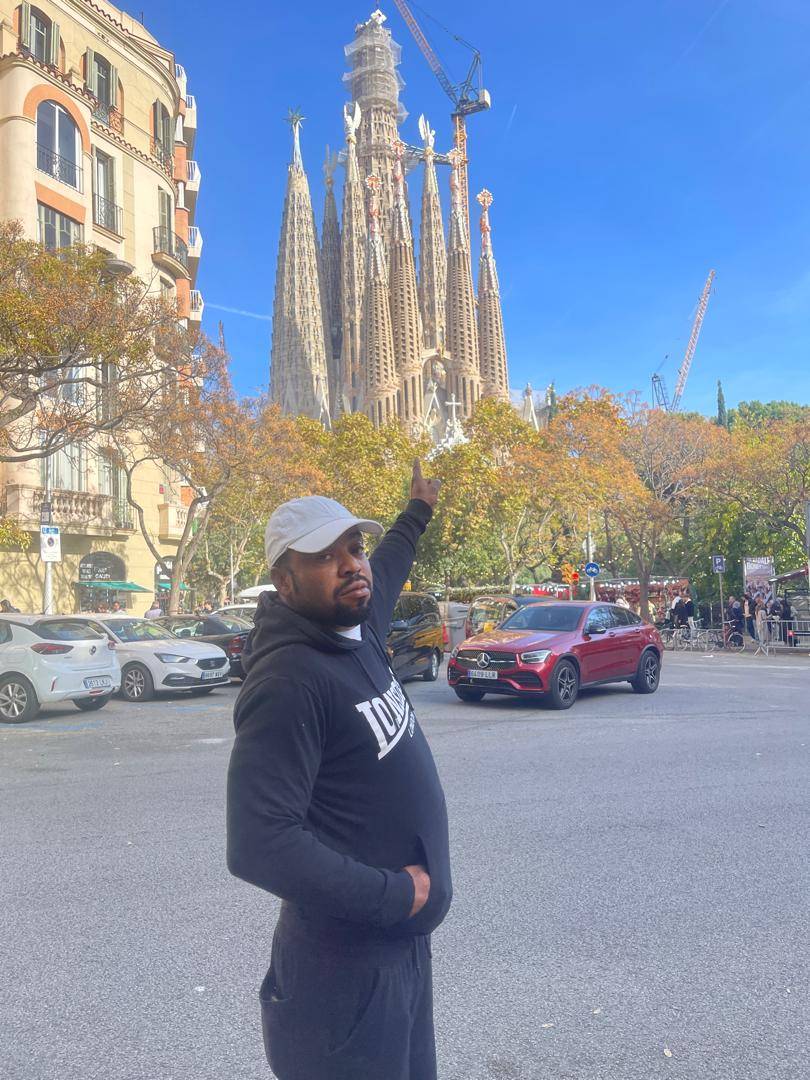 This is the tallest Church in the World, The Sagrada Familia in Barcelona, Spain