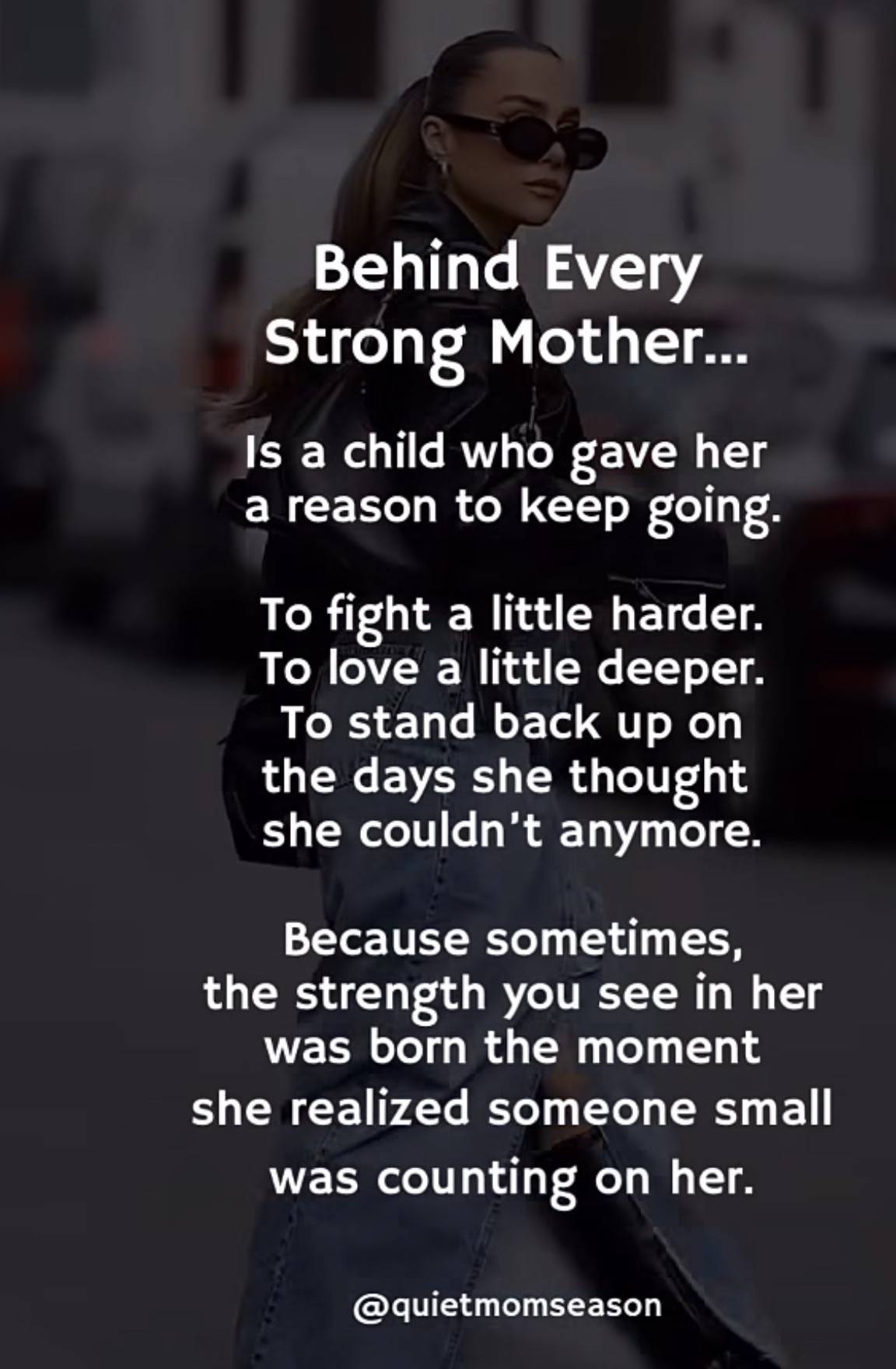 Even when it seem to be dark, you keep moving