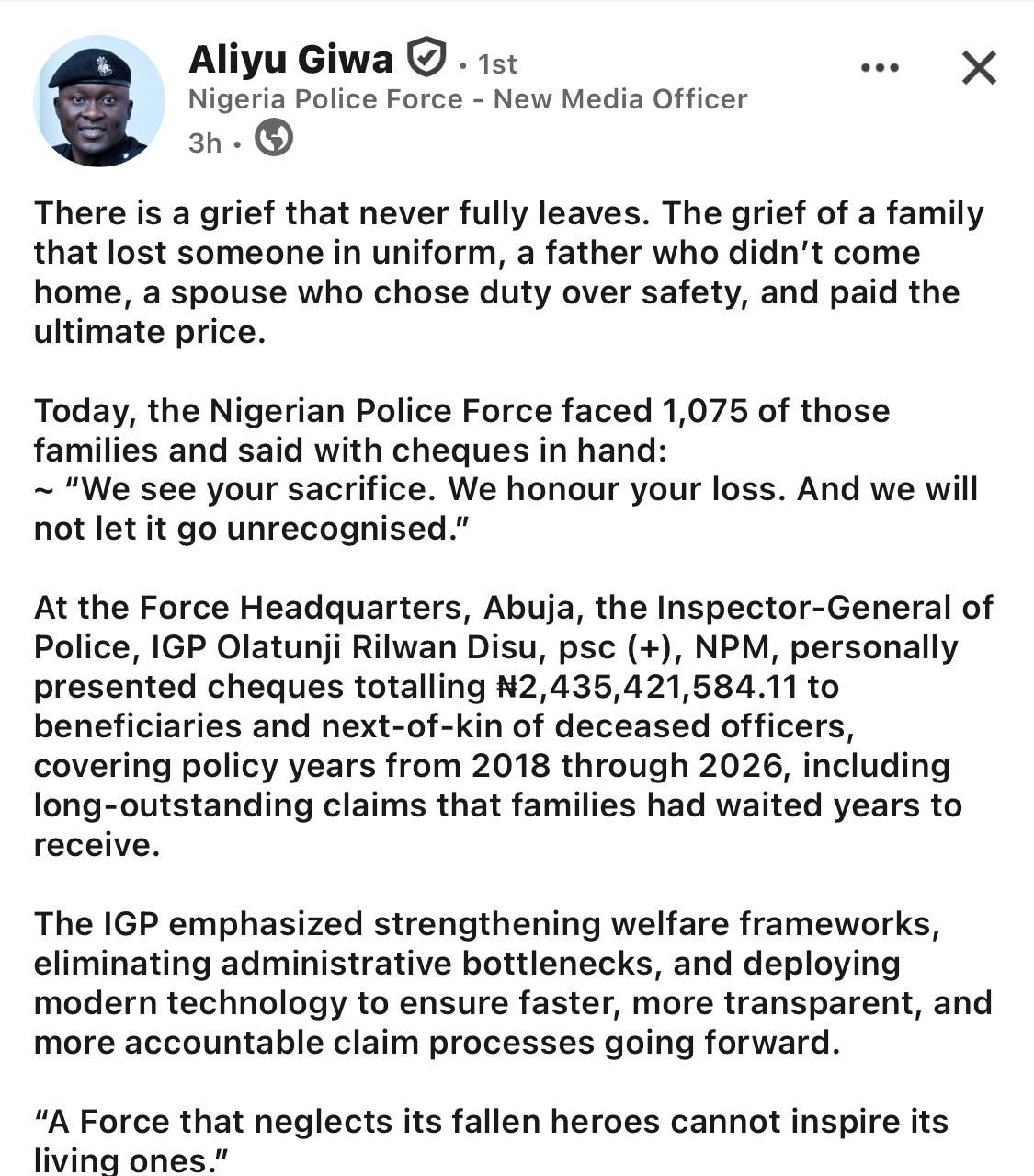 Acknowledge your fallen heroes
Respect the fallen or wounded uniformed hero
Give life back to brok...