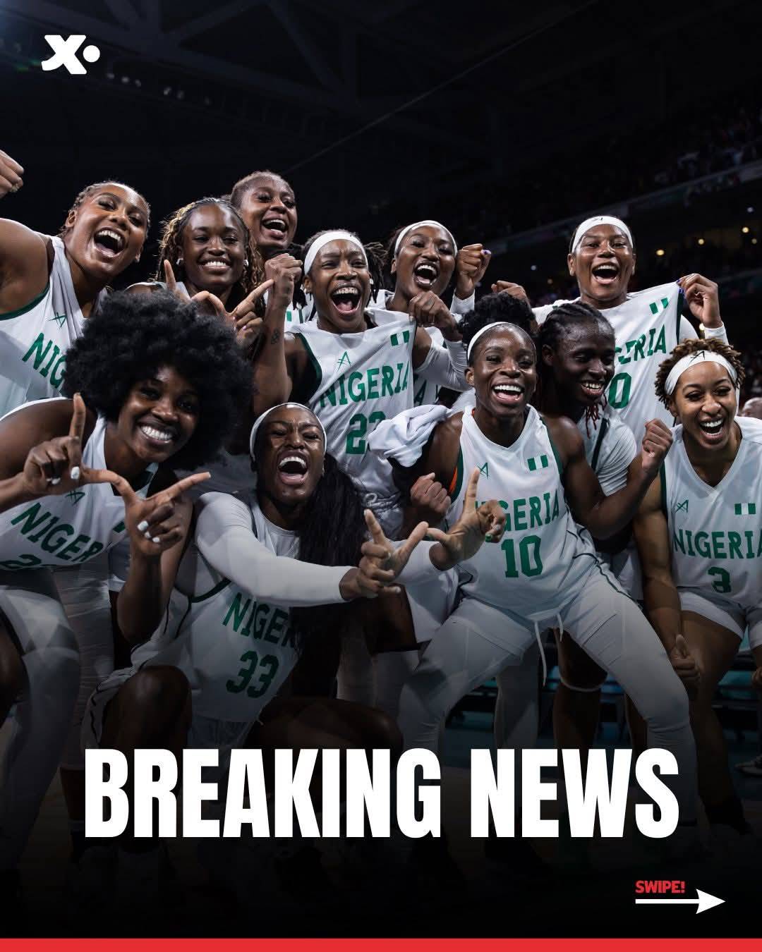 🚨Nigeria vs Minnesota Lynx, WNBA
Nigeria’s D’Tigress, four time consecutive AfroBasket champions...