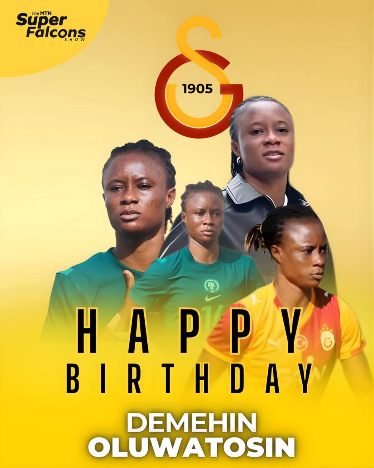 Special One: Happy Birthday #happybirthday ##SuperFalcons ##NaijaStars #NigerianFootball #SuperEagle...