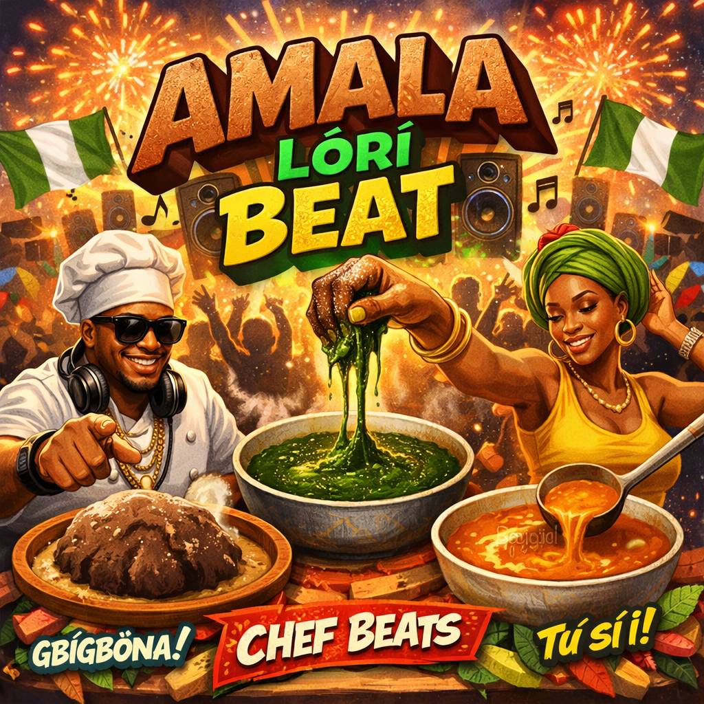 When food meet beat, body must move ๐ฅ
Amala. Ewedu. Gbegiri.
No explanation needed.
#ChefBeats #Ama...