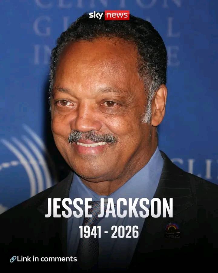 You played your part well in our emancipation as Blacks
Farewell Rev Jesse Louis Jackson as you join...
