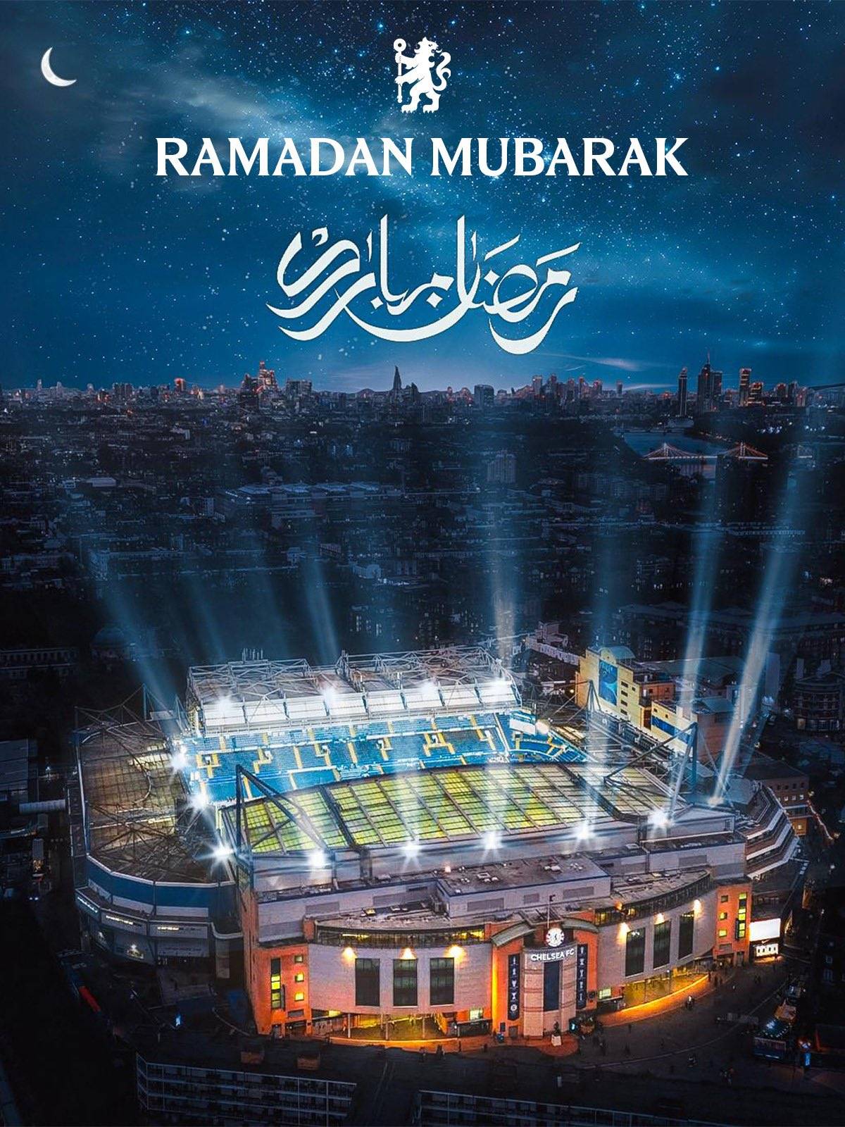 Ramadan Mubarak from everyone at Chelsea Football Club. We wish all those observing a peaceful and b...
