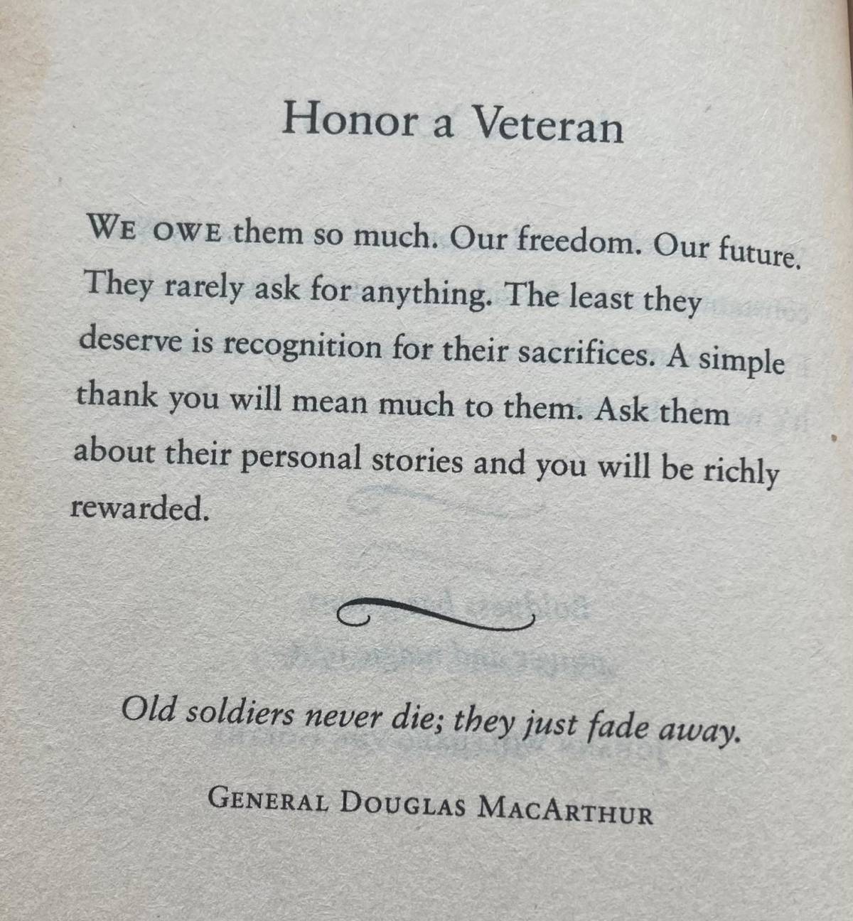 Honour a Veteran. Our freedom might be free today but it cost others for us to enjoy it. #BeHappy #D...