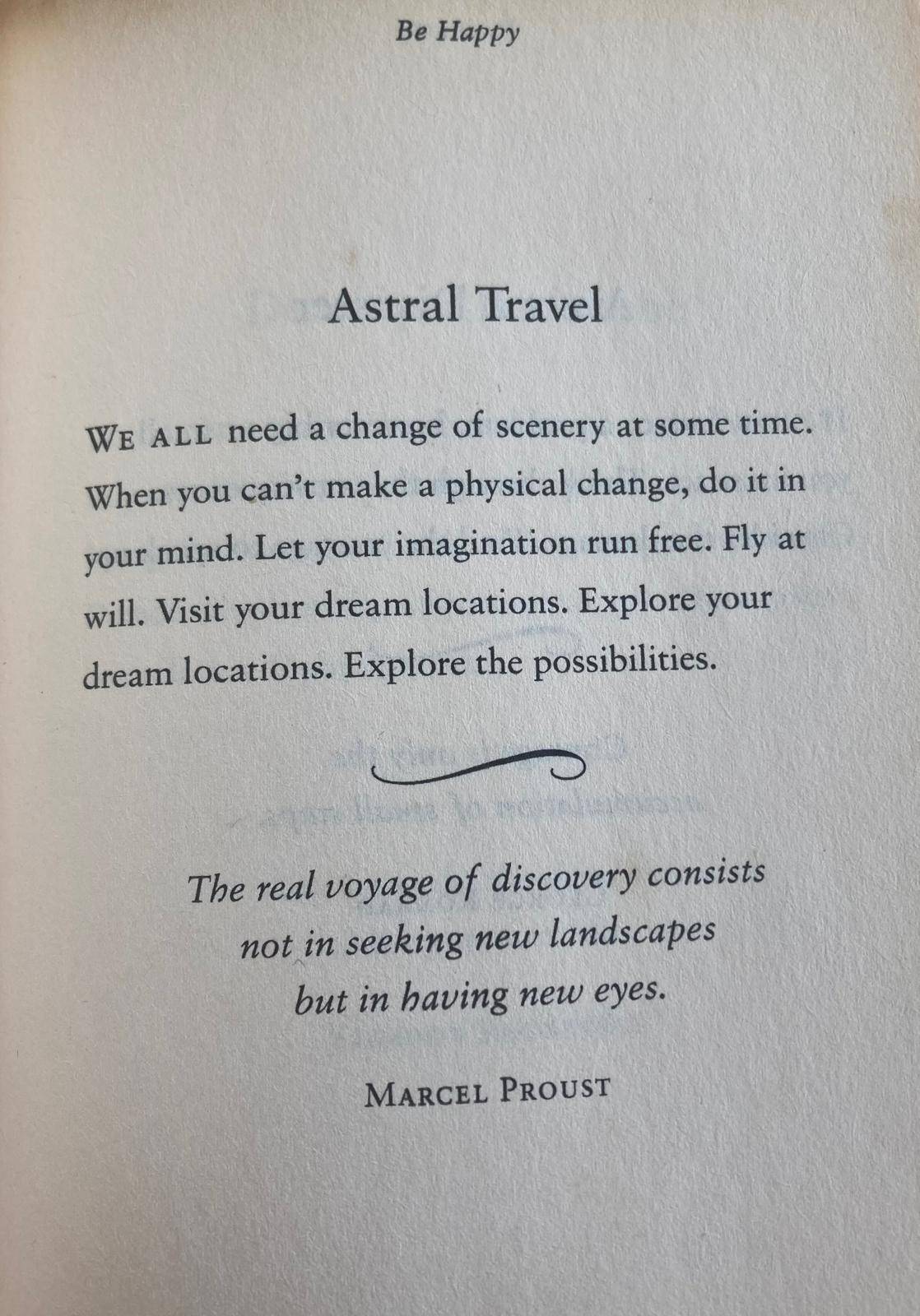 We all need a change of scenery at some time.
When you can’t make a physical change, do it in your m...