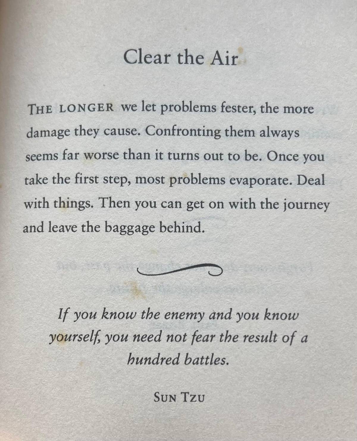 Clear the Air.
Then you can truly breathe in clean air and live free. The longer problems faster, t...