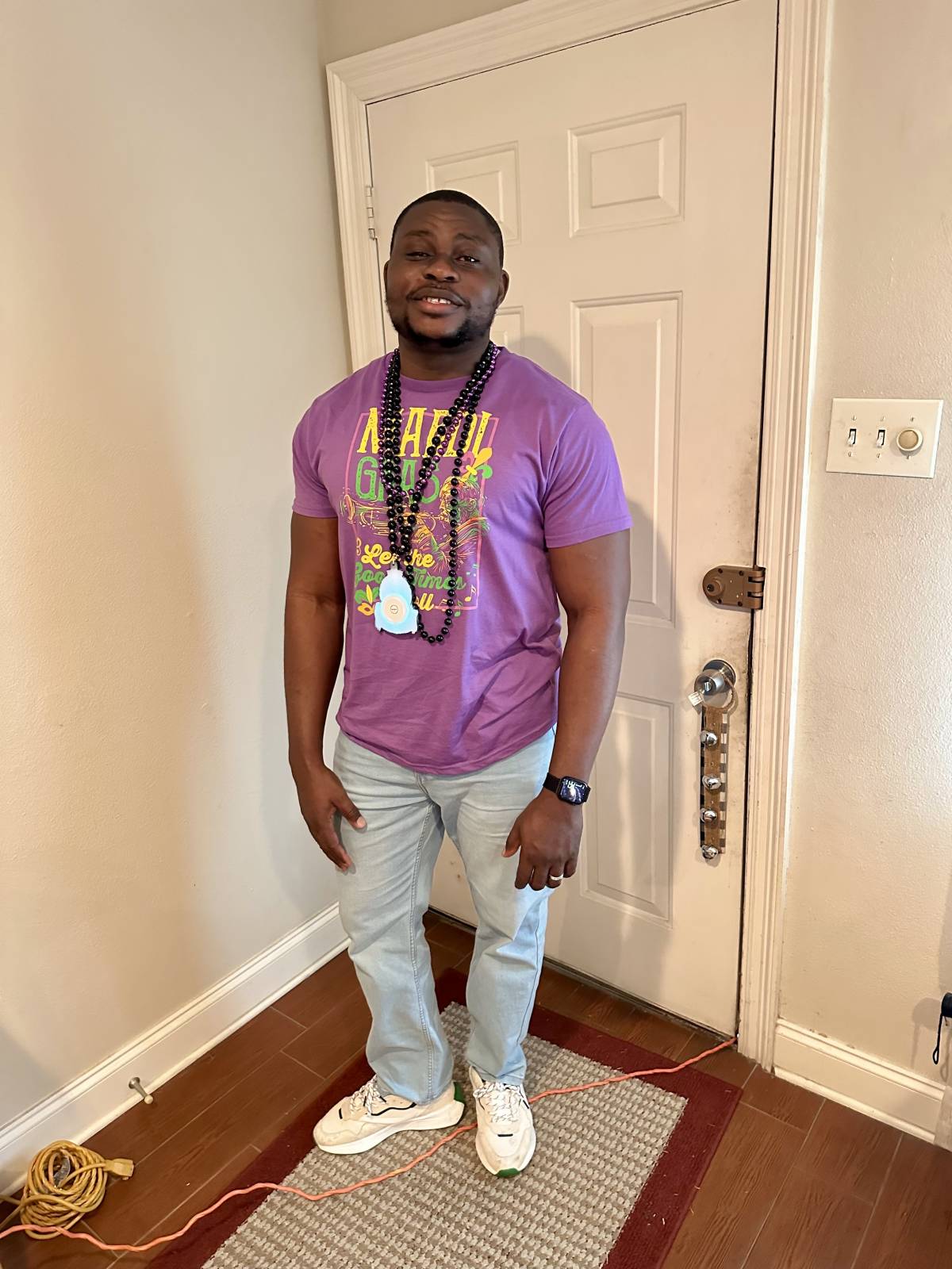 All the way from New Orleans
Losing my voice, finding my spirit. #MardiGras2026