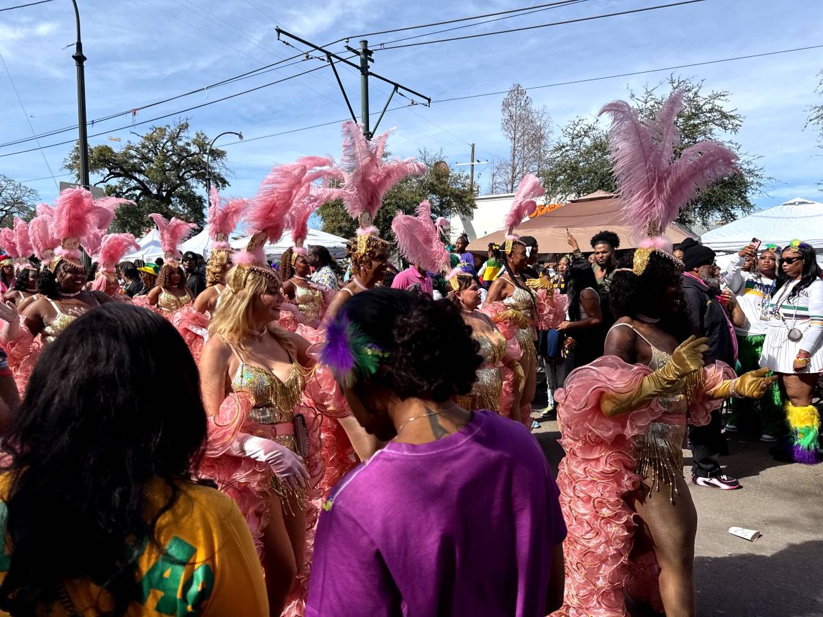 finding my spirit. #MardiGras2026