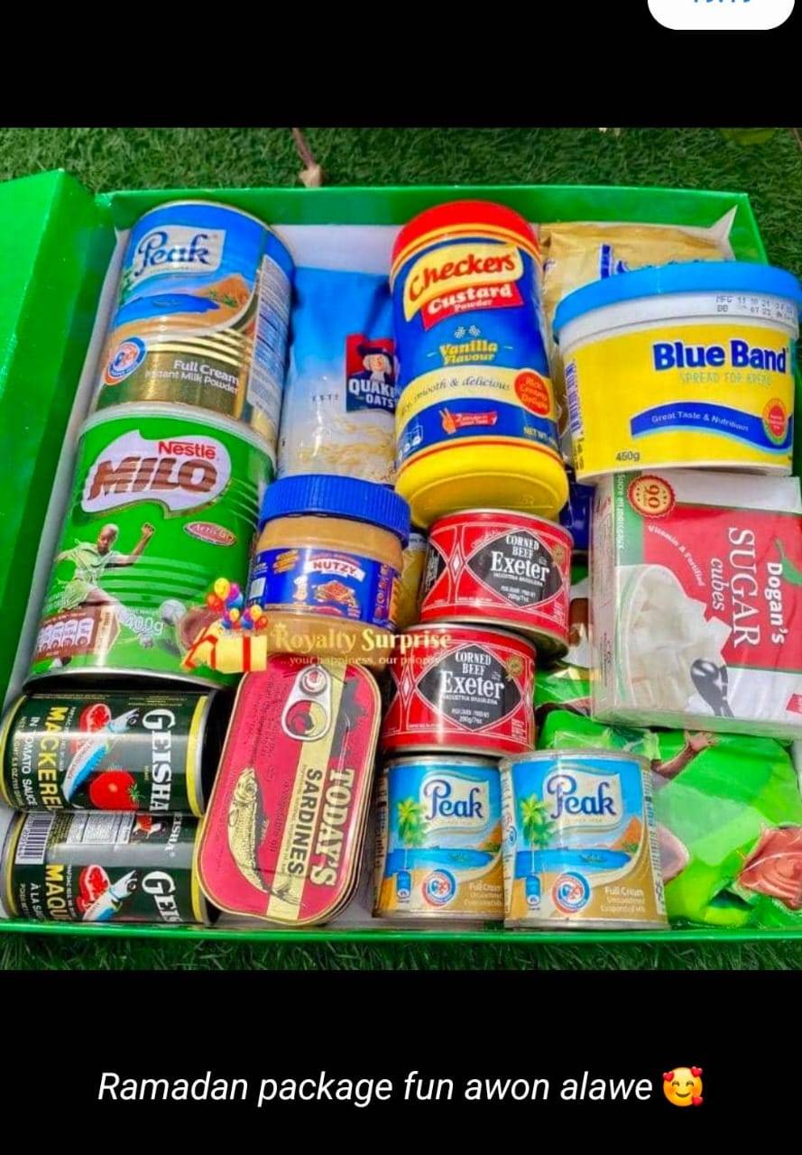 Ramadan give away.