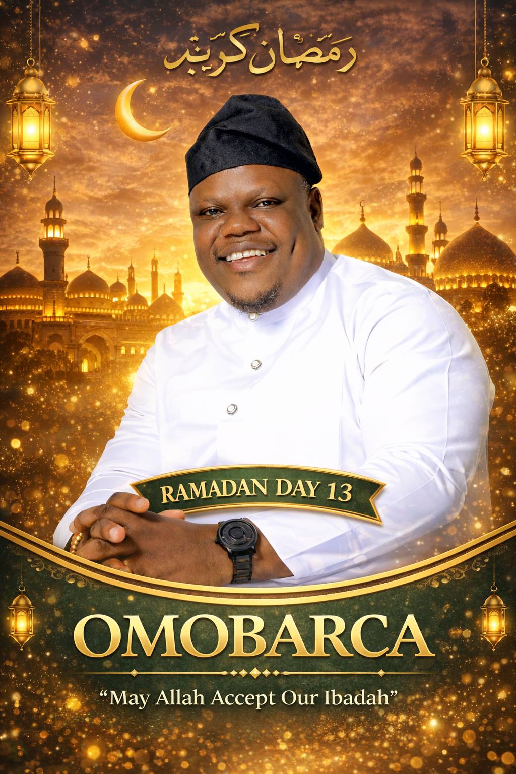 RAMADAN DAY 13.
On this blessed Day 13 of Muslims and Christians fasting, Philanthropist Hon. Franc...