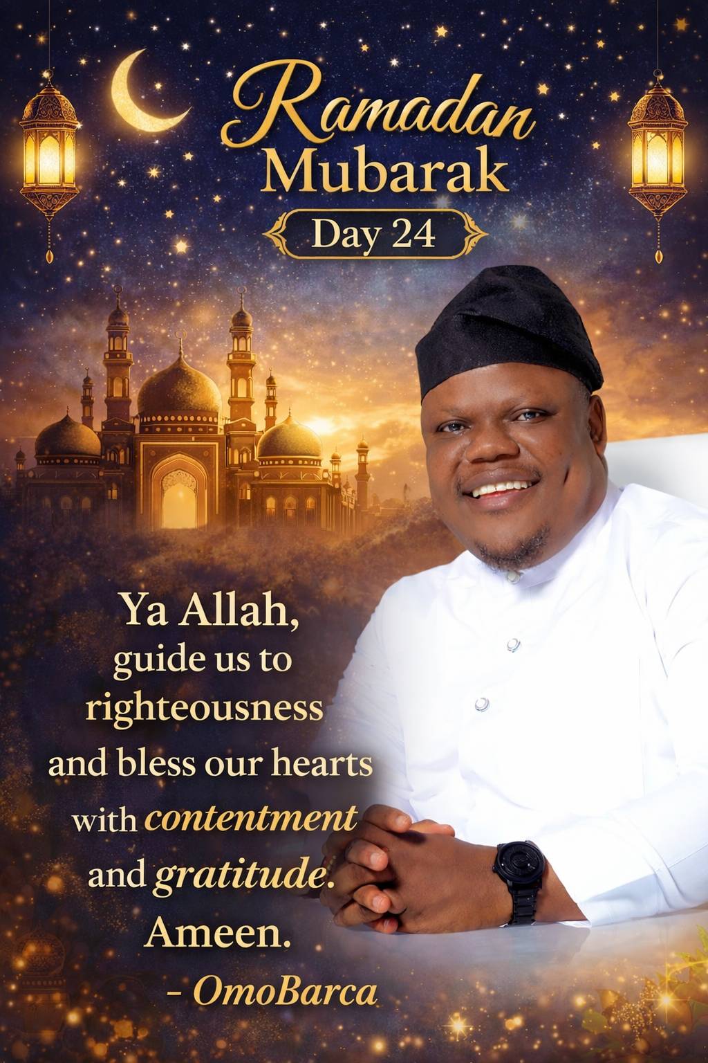 🌙 Day 24 of Ramadan🌙
May Allah’s blessings fill your lives, bring peace to your homes, and strengt...