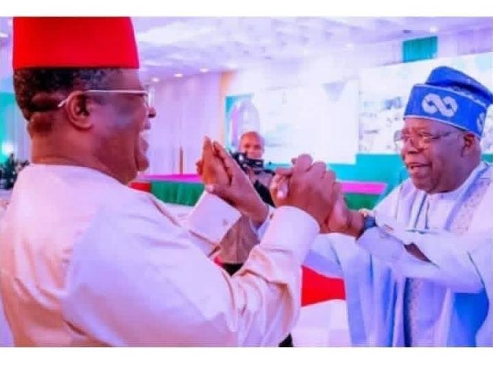 Minister Umahi is criticized by the ADC for giving Tinubu "false hope" of winning the South-East in...