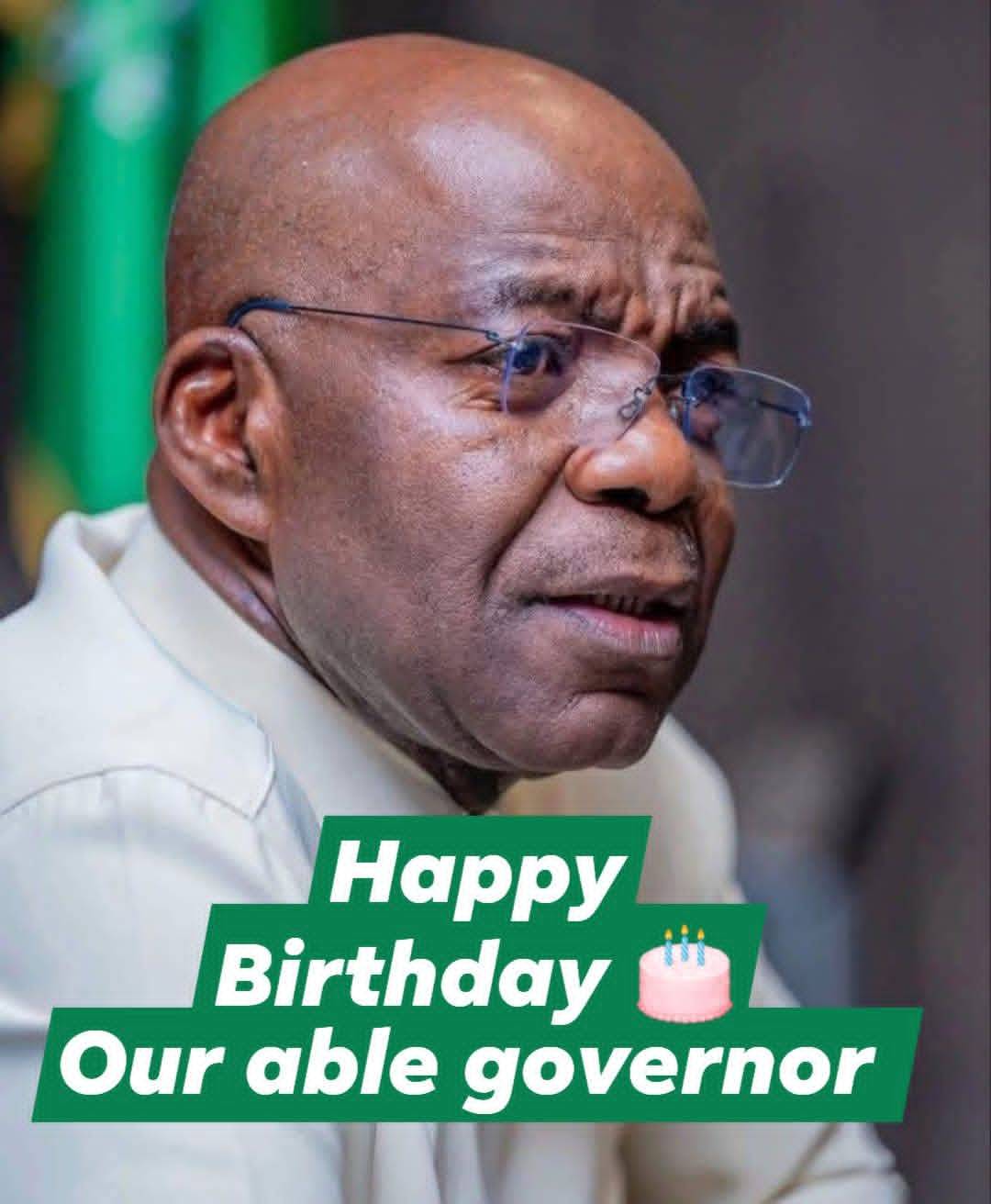 Happy birthday to the Executive Governor of Abia State.
His Excellency Alex Chioma Otti,
The man tha...