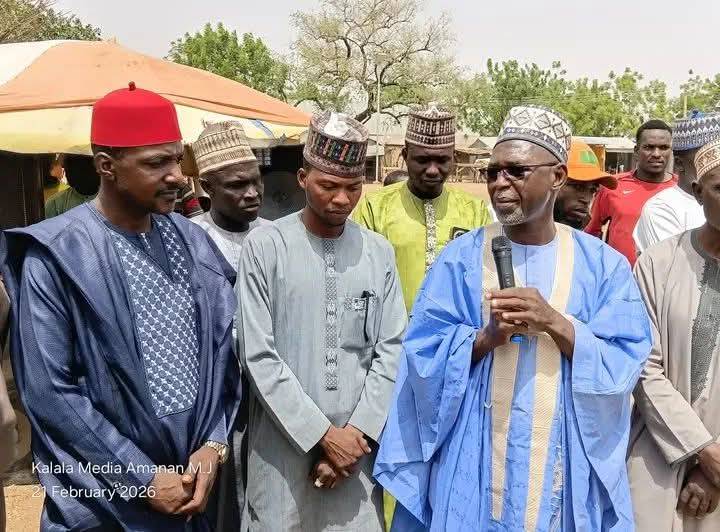 Alh Nasiru Lawan Maigoro, the chairman of the Jus ADC Gombe State, welcomed Hon. Mamuda Kwamfulata f...